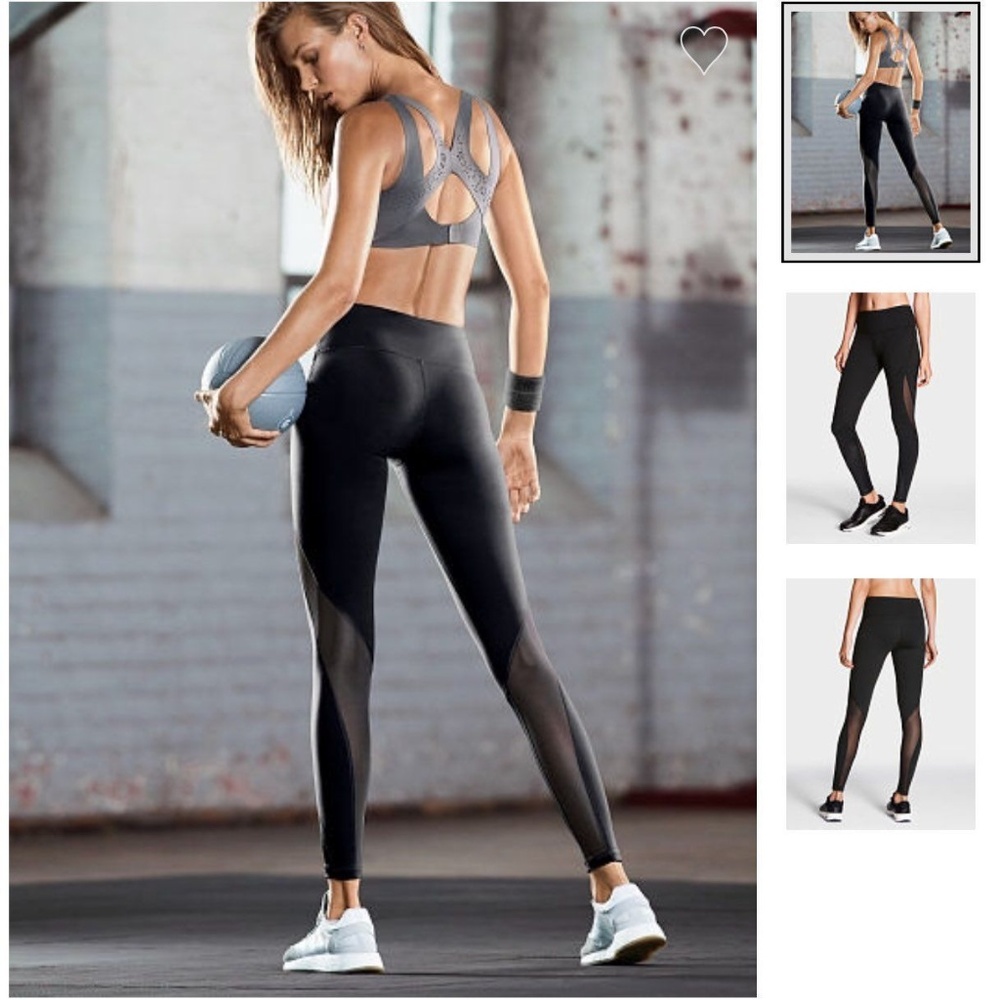 💋SOLD-Mesh workout pants